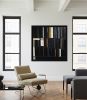 obscura | Oil And Acrylic Painting in Paintings by Sophie DUMONT.. Item composed of wood & canvas compatible with minimalism and contemporary style
