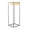 Side Table in Parchment and Metal by Costantini, Marcello | Tables by Costantini Design. Item made of metal