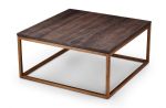 Nail Inlay Table No. 33 | Coffee Table in Tables by Peter Sandback. Item made of walnut works with contemporary & modern style