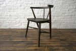 Yarrow Dining Chair in Blackened Oak | Chairs by Fuugs. Item made of oak wood compatible with mid century modern and contemporary style