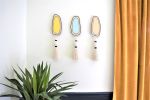 Ovalos Pastel Color (Set of 3) | Macrame Wall Hanging in Wall Hangings by HILO Fiber Art. Item composed of cotton and fiber in boho style