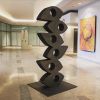 Meditations | Public Sculptures by Jeffie Brewer | The Westin Houston Medical Center in Houston. Item made of steel