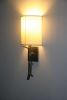 Branch Sconce with shade | Sconces by CP Lighting. Item made of wood & linen