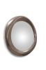Amorph Chiara Mirror, Stainless Steel Finish | Decorative Objects by Amorph. Item composed of wood and glass