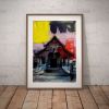 Ancient Asia XXIV | Mixed Media by Sven Pfrommer. Item works with asian style