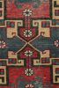 Vintage Oushak Rug with Polychromatic Geometric Medallions | Area Rug in Rugs by Rug and Kilim