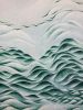 Lands of forest | Oil And Acrylic Painting in Paintings by Francesca Borgo. Item composed of canvas and synthetic in minimalism or contemporary style