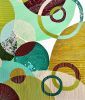 Overlapping horizons 2 | Oil And Acrylic Painting in Paintings by Cristina Dalla Valentina. Item made of canvas compatible with boho and contemporary style