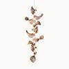 Dune 10 Vertical Cluster in Metallic Tones Pendant Light | Chandeliers by MOSS Objects. Item made of metal works with contemporary & japandi style
