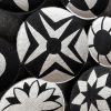 Set is 9 Woven Baskets Wall Decor | Decorative Plate in Decorative Objects by Sarmal Design. Item composed of cotton and synthetic in boho or contemporary style