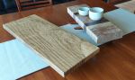 Oregon White Oak Sushi Serving Board Japanese Tea Tray | Serveware by SjK Design Studios. Item made of oak wood works with asian & modern style