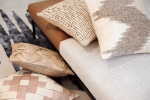 Cross Panel Weave Cushion Cover | Pillows by Kubo. Item composed of fiber