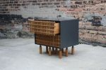 Sunbreaker Side Cabinet | Storage by Laylo Studio. Item composed of wood & steel
