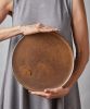 Amber Pottery Plate | Dinnerware by ShellyClayspot. Item composed of stone