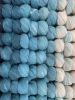 Glacial Blues | Macrame Wall Hanging in Wall Hangings by Demi Kahn Art | Throughgood Coffee in Houston. Item made of cotton with fiber