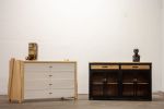 Hygge Dresser | Storage by Two Bolts Studios. Item made of maple wood compatible with industrial and modern style