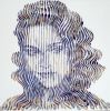 MADONNA COME IN MY UNIVERSE | Oil And Acrylic Painting in Paintings by Virginie SCHROEDER. Item made of canvas with synthetic works with art deco style
