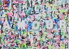 AMOUR IV - Original painting | Oil And Acrylic Painting in Paintings by Xiaoyang Galas. Item composed of wood in contemporary or asian style