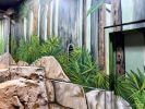 Riverbanks Zoo & Garden - Tropical Snake Habitats | Murals by Christine Crawford | Christine Creates | Riverbanks Zoo & Garden in Columbia. Item composed of synthetic