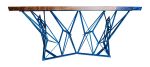Keep Tahoe Kryptonic | Dining Table in Tables by Cline Originals. Item made of walnut & steel compatible with mid century modern and eclectic & maximalism style