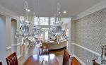 Floating Candelabra Chandelier by Prestige Chandelier | Chandeliers by Custom Lighting by Prestige Chandelier. Item made of glass
