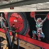 CrossFit | Murals by Elliot | CrossFit 580 Livermore || Livermore's Premier Gym | Group Fitness Training in Livermore. Item made of synthetic
