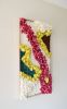 Kitchen Chaos | Wall Hangings by Camille McMurry. Item composed of oak wood and wool in art deco style