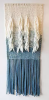 Indigo Duel | Macrame Wall Hanging in Wall Hangings by Liz Robb | Hi-Lo Hotel, Autograph Collection in Portland. Item made of wool with fiber