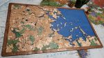 Custom Large 3D Wooden Wall Map | Mixed Media by Inzitari Designs. Item made of birch wood works with boho & minimalism style