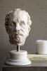 The Old Fisher Man Bust Statue Made w Compressed Marble Powd | Sculptures by LAGU. Item composed of marble compatible with country & farmhouse style