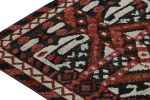Rug & Kilim’s Tribal Runner Rug in Red and Black | Area Rug in Rugs by Rug and Kilim
