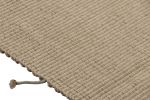 Rug & Kilim's Accent Kilim, Beige Textural Stripes | Area Rug in Rugs by Rug and Kilim