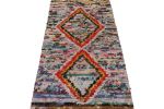 1950s Azilal Moroccan Runner rug with Polychromatic Patterns | Area Rug in Rugs by Rug and Kilim