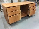 Contemporary Credenza w/live edges | Storage by Wooden Imagination. Item composed of wood in mid century modern or contemporary style