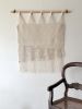 Large Handwoven Tapestry “RIPPLES” | Wall Hangings by Ana Salazar Atelier. Item made of wood with cotton works with country & farmhouse & japandi style