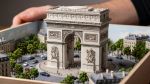 Museum-Grade Bespoke Architectural Diorama Sculpture | Sculptures by Dynasty Artisan. Item composed of birch wood and canvas in contemporary or country & farmhouse style