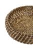 Handmade Rattan Bowl, Boho Woven Natural Fruit Basket | Storage Basket in Storage by Amara
