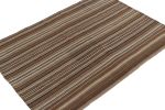 Vintage Persian Kilim in Beige-Brown and Gray Stripes by Rug | Area Rug in Rugs by Rug and Kilim