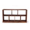 Modern walnut shelving. low, open, natural oil finish | Storage by Modwerks Furniture Design. Item made of walnut works with mid century modern & modern style