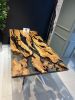 Living room Table, Dining room Table, Epoxy table | Dining Table in Tables by Brave Wood. Item works with modern & rustic style