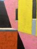 Sunset Motor Court | Oil And Acrylic Painting in Paintings by Rich Godfrey. Item made of canvas works with mid century modern & contemporary style