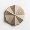 Delta Clock Oak | Decorative Objects by LAWA DESIGN. Item composed of oak wood in minimalism or contemporary style