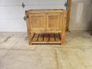 Model #1054 - Custom Single Sink Vanity | Countertop in Furniture by Limitless Woodworking. Item made of maple wood works with mid century modern & contemporary style