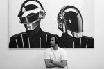 DaftPunk | Oil And Acrylic Painting in Paintings by Ricardo Rodriguez Cosme. Item made of canvas with synthetic