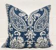 Blue Pillow Cover | Pillows by Tribe & Temple