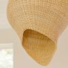 Shell Rattan Pendant Shade | Pendants by Hastshilp. Item compatible with boho and minimalism style