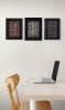 Watchband Tapestry - Night Birds | Wall Sculpture in Wall Hangings by Rachel Leibman. Item composed of synthetic