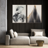 Eventually Everything Connects - Fine Art Print | Prints by Christa. Item made of canvas with paper works with minimalism & contemporary style