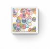 TRIBUTE TO MURAKAMI : THE SMILE FLOWER | Oil And Acrylic Painting in Paintings by Virginie SCHROEDER. Item composed of canvas compatible with art deco style