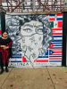BLIND AGONZA | Street Murals by AGONZA. Item composed of synthetic